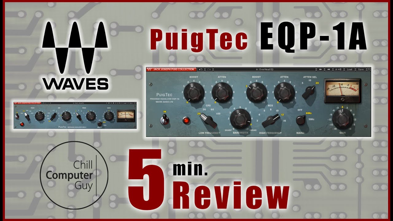 Waves PuigTec EQP-1A 5 Minute Review