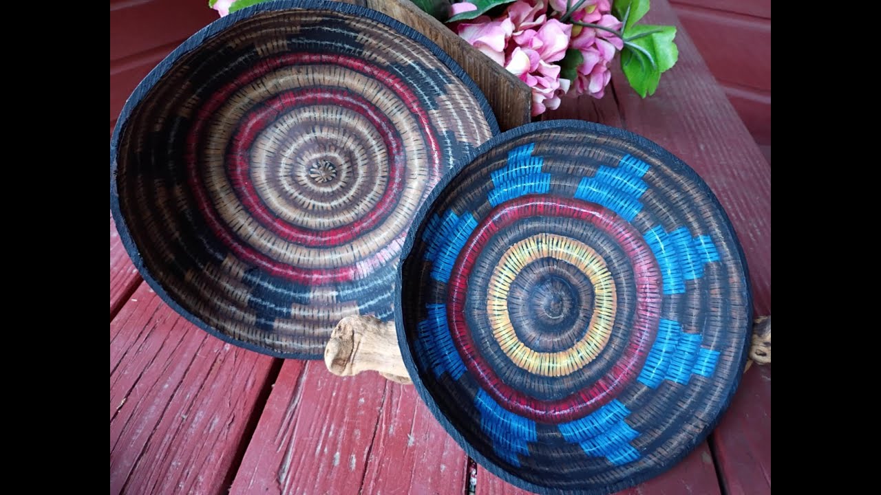 Faux Coiled Gourd Basket ~ Featuring Miriam Joy