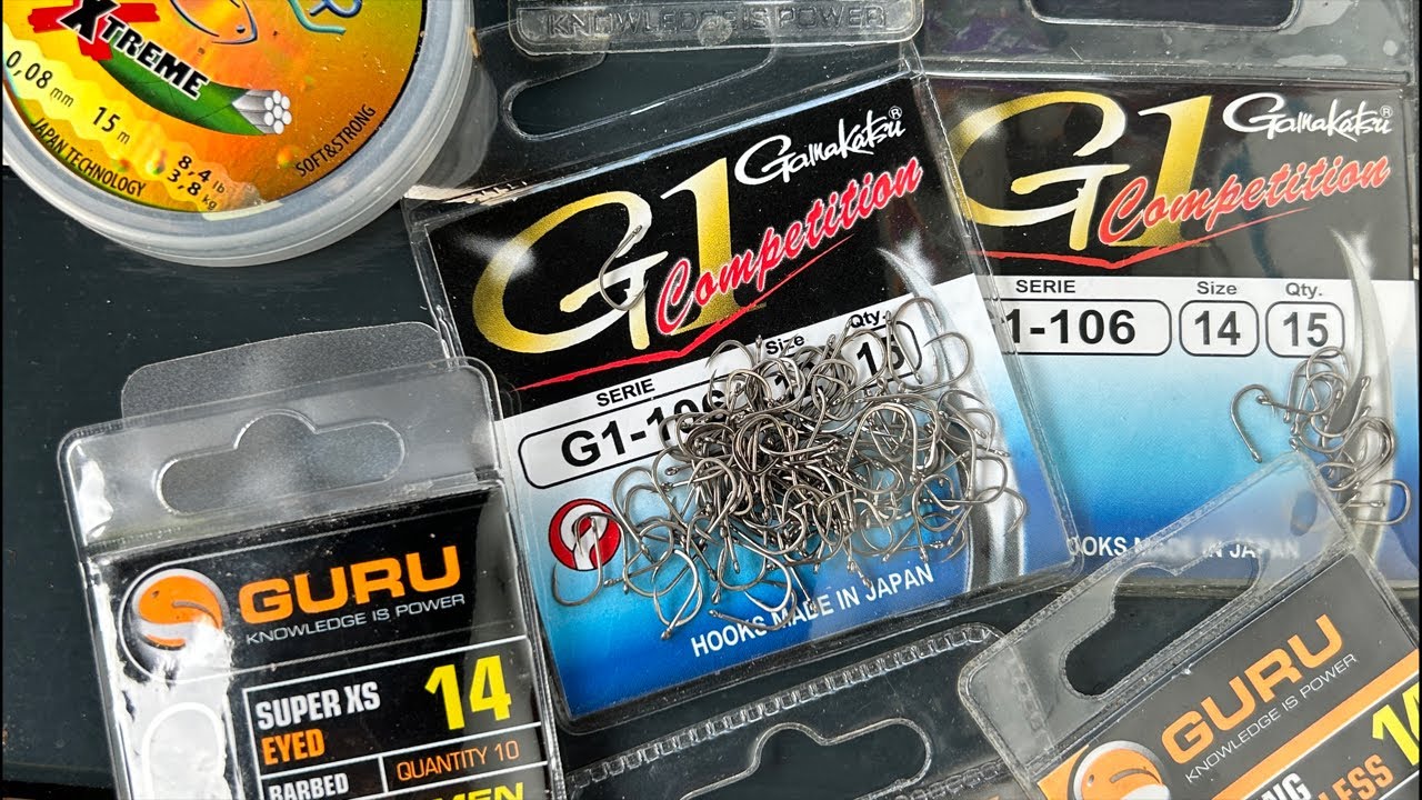 Atelier de legat cârlige pentru Method feeder!