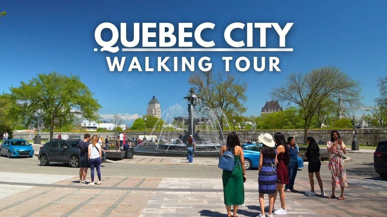 Quebec City Walking Tour | Parliament Building & Plains of Abraham