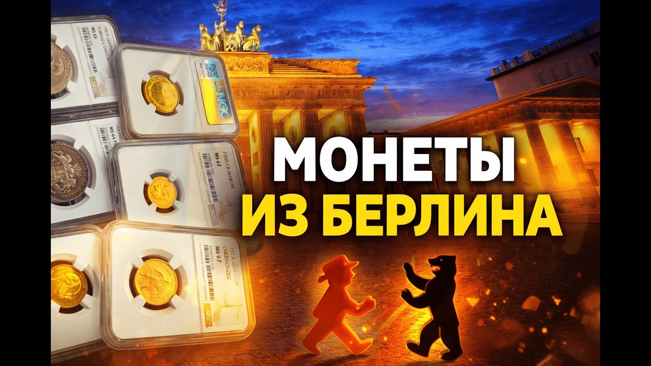 Какие исторические монеты привёз из Берлина с World Money Fair 2026?