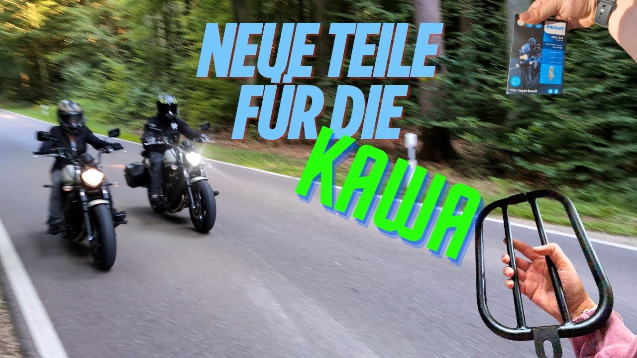 Neue Teile an der Kawa bringt LED Was? Wo den Tankrucksack an der Cruiser? :DO-IT Donnerstag #11