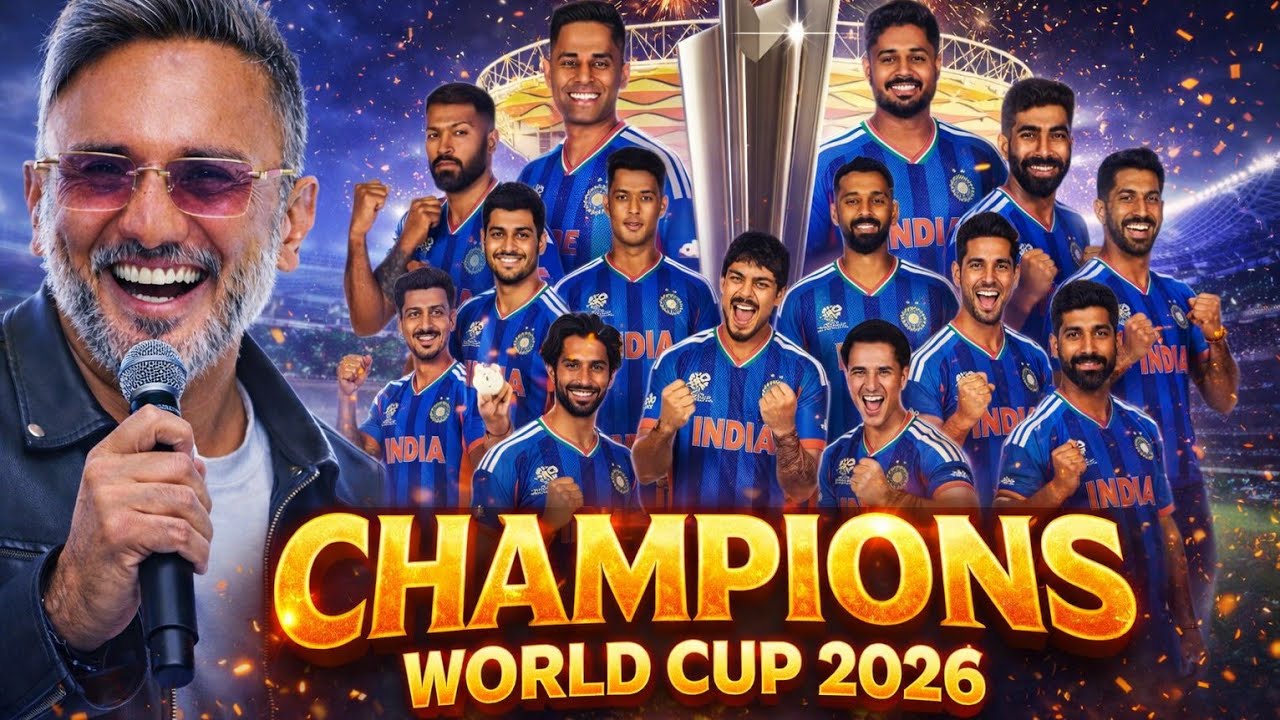 Chake De - Yo Yo Honey Singh। Champion। Champions 2026।Team India Song।T20 Men's World Cup 2026 Song