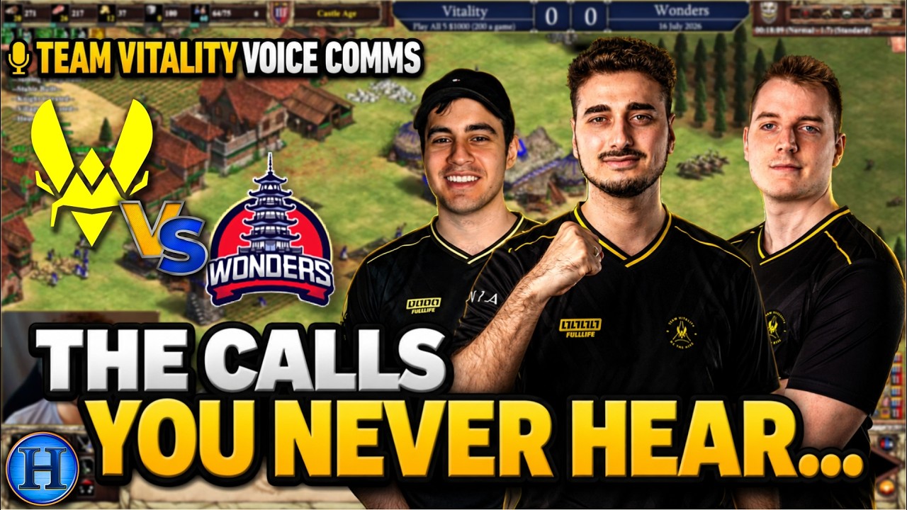 Vitality vs Wonders | Pro 3v3 Match With Coms