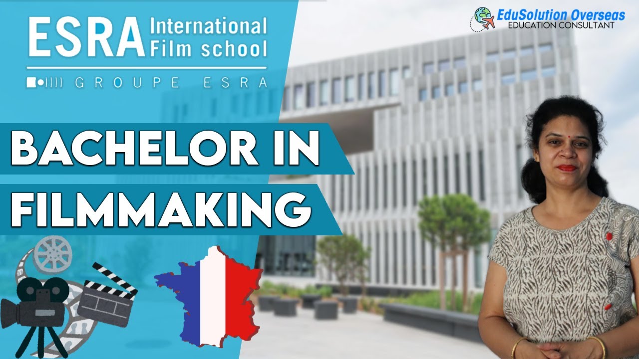 ESRA International Film School Paris France | Study Filmmaking in Europe 🎬🇫🇷 | Study in FRANCE