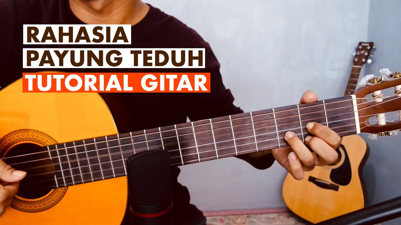 Payung Teduh - Rahasia (Cover dan Tutorial Gitar chord+tab)