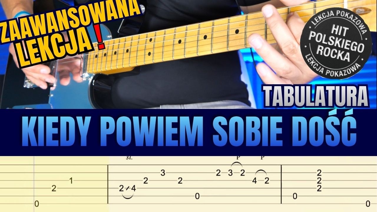 O.N.A. |  Kiedy Powiem Sobie Dość | Gitara | TAB | Szybka nauka |