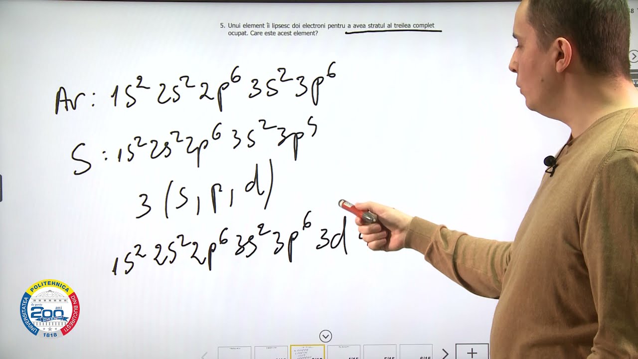 Chimie anorganică I Clasa a IX-a I Structura atomului.
