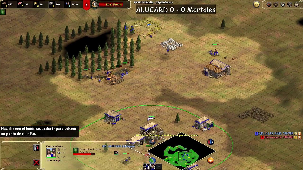 Dominicana le gano a Venezuela 7-5!!! | Ranked 1v1 1700 | AOE2 Live