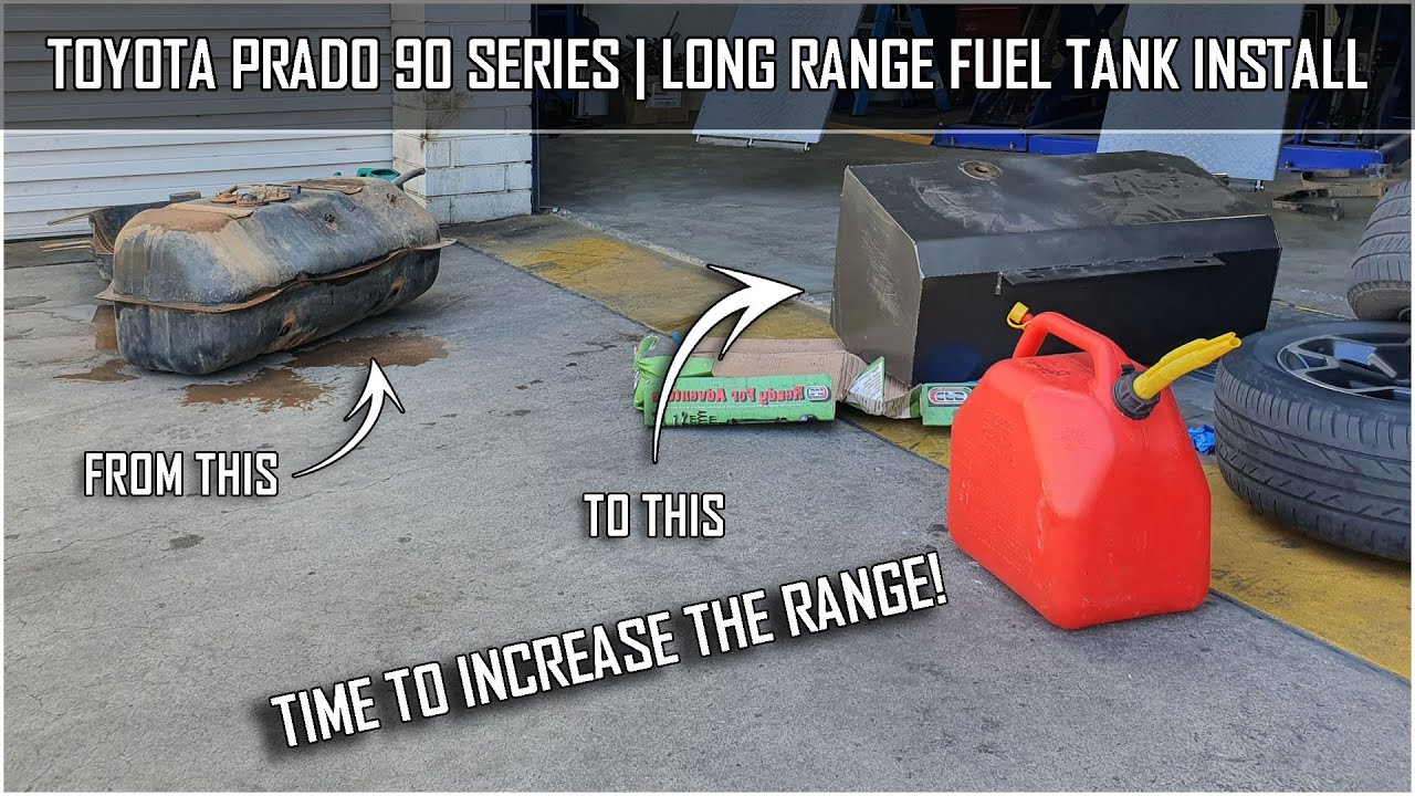 Toyota Prado 90 Series // Long Range Fuel Tank Install