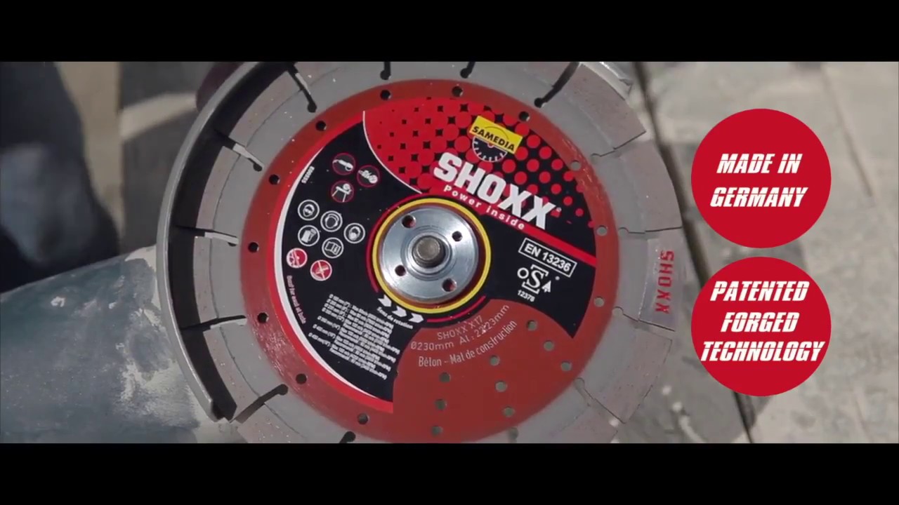 SHOXX the ultimate diamond tools innovation, by SAMEDIA