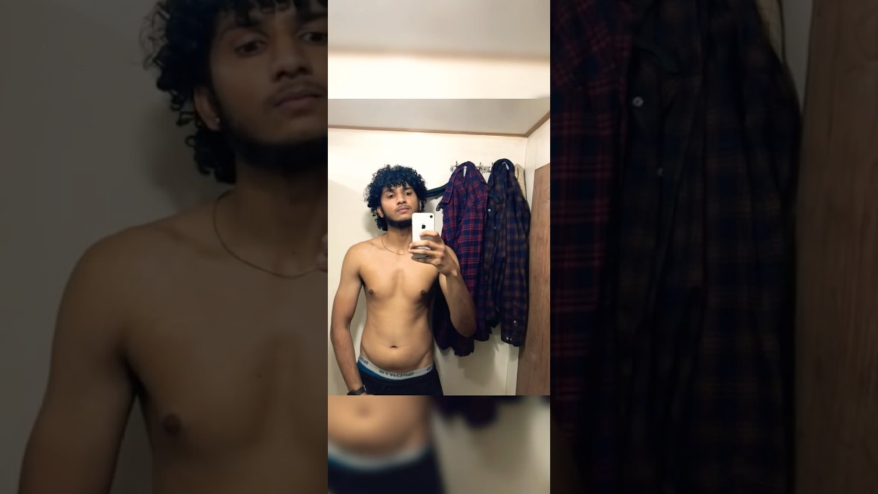 Skinny fat transformation  | indian | body transformation | 1year