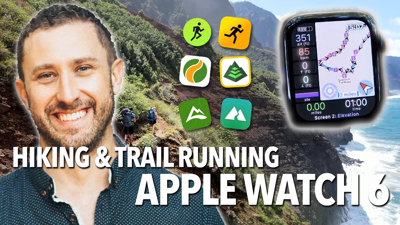 Обзор Apple Watch 6 для пешего туризма и бега по пересечённой местности: WorkOutDoors против AllT...