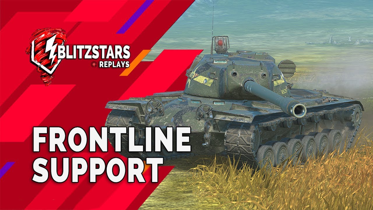 🇷🇺 T110E5 &ndash; Поддержка первой линии | World of Tanks Blitz