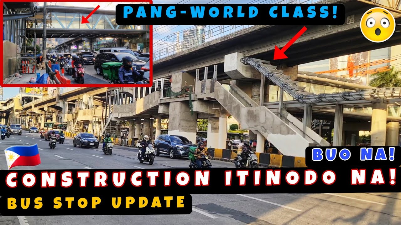 Эскалатор теперь доступен! Строительство автобусной остановки на EDSA-Ortigas уже подтверждено! С...
