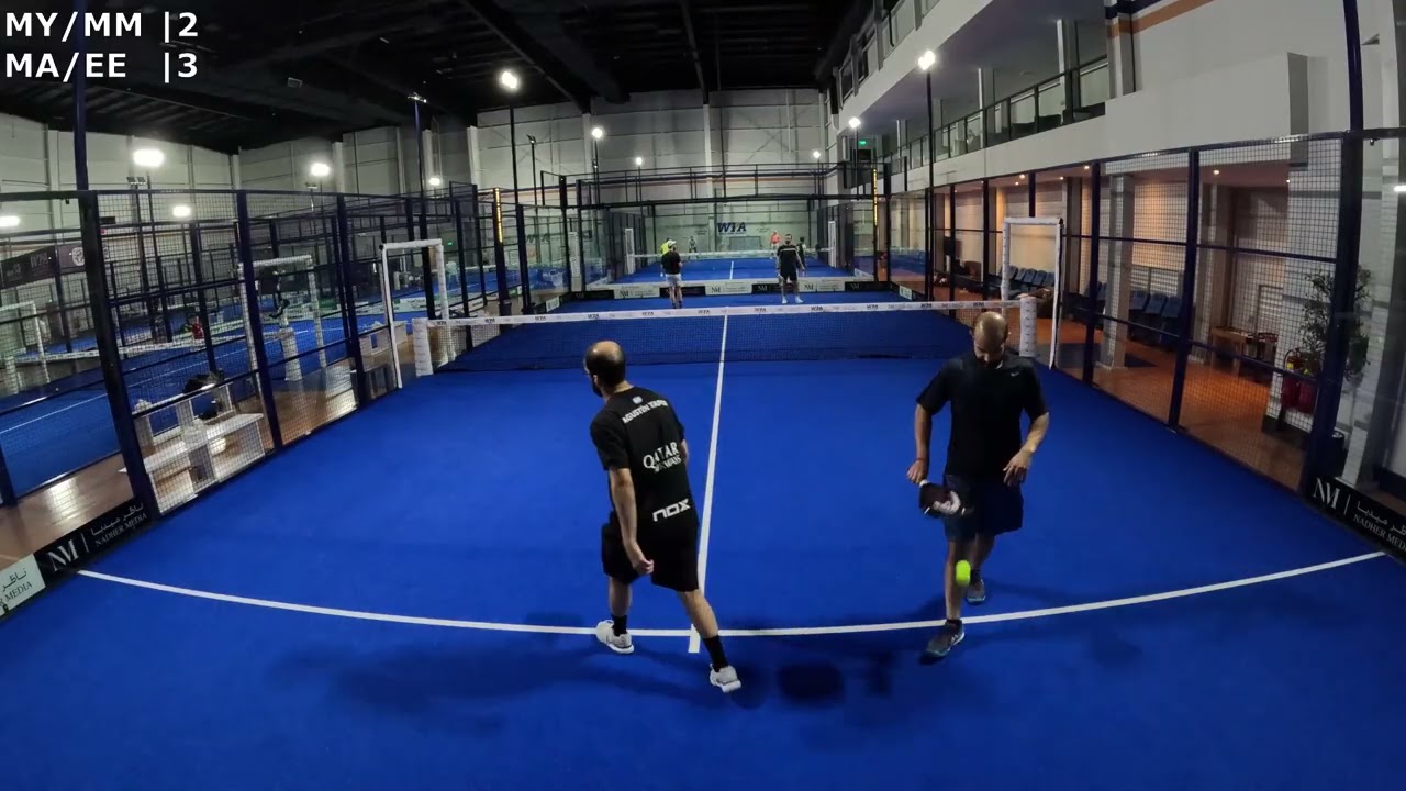 MYaquby/MMoosa vs MAnsari/Ebrahim at @worldpadelacademy Bahrain