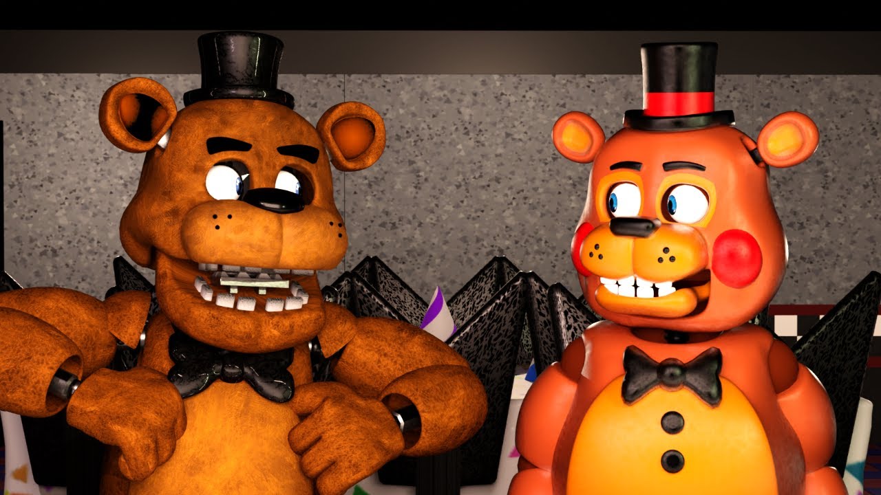 Originals meet Toys [FNAF/Blender]