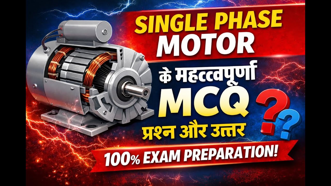 1 phase induction motor MCQ-2