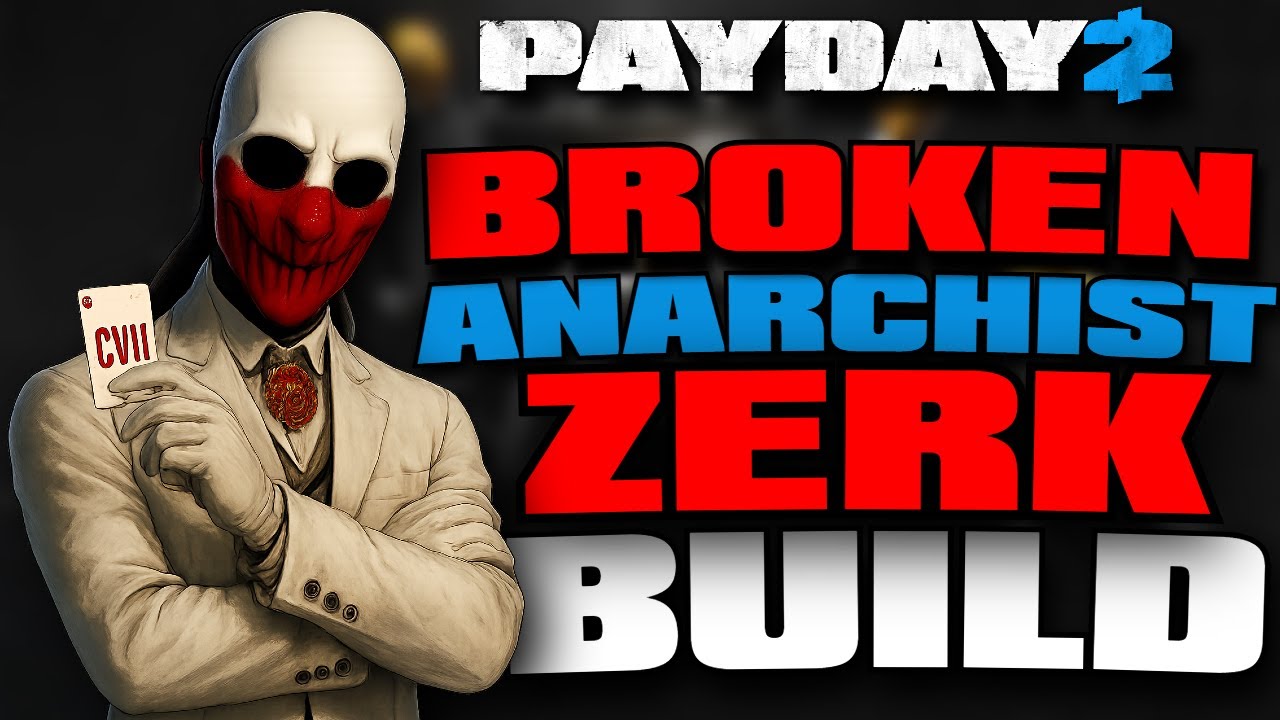 Payday 2 Anarchist Berserker Build in 2025 (DSOD BUILD)