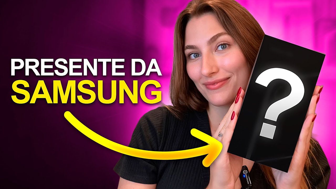 RECEBI UM PRESENTE DA SAMSUNG!!