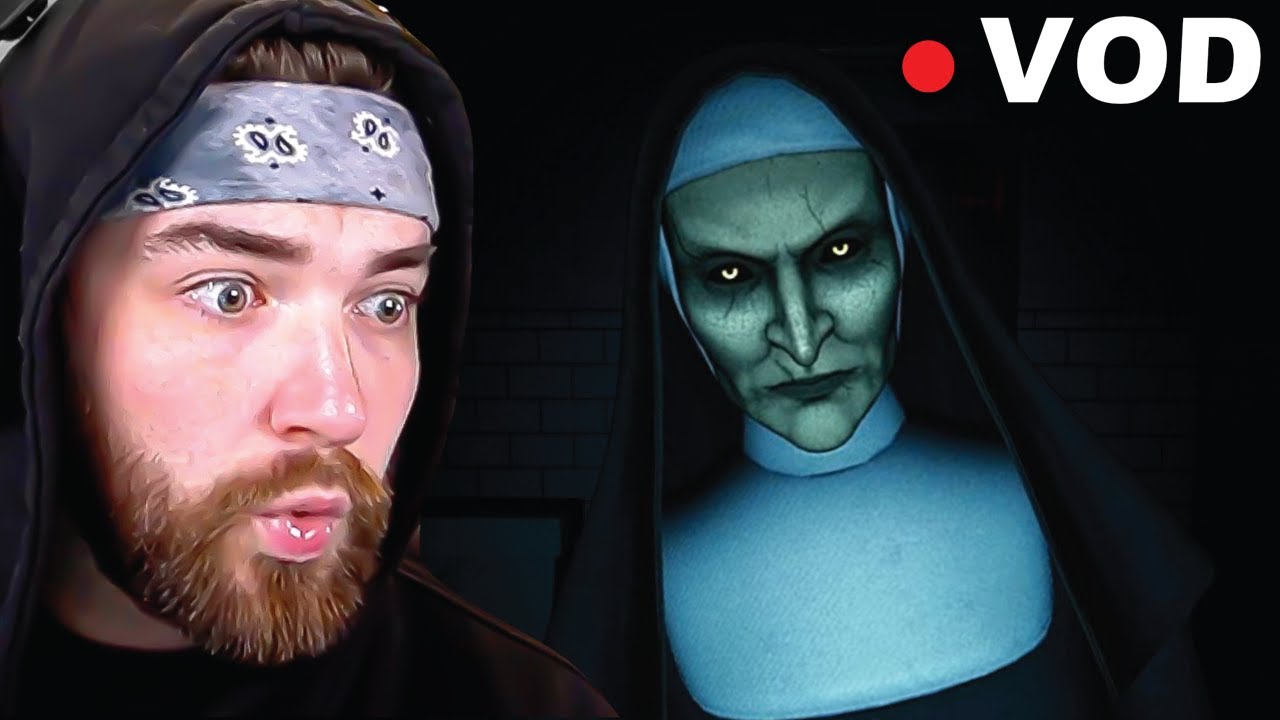 PLAYING THE CONJURING GAME + New Horror Games | KingWoolz VOD