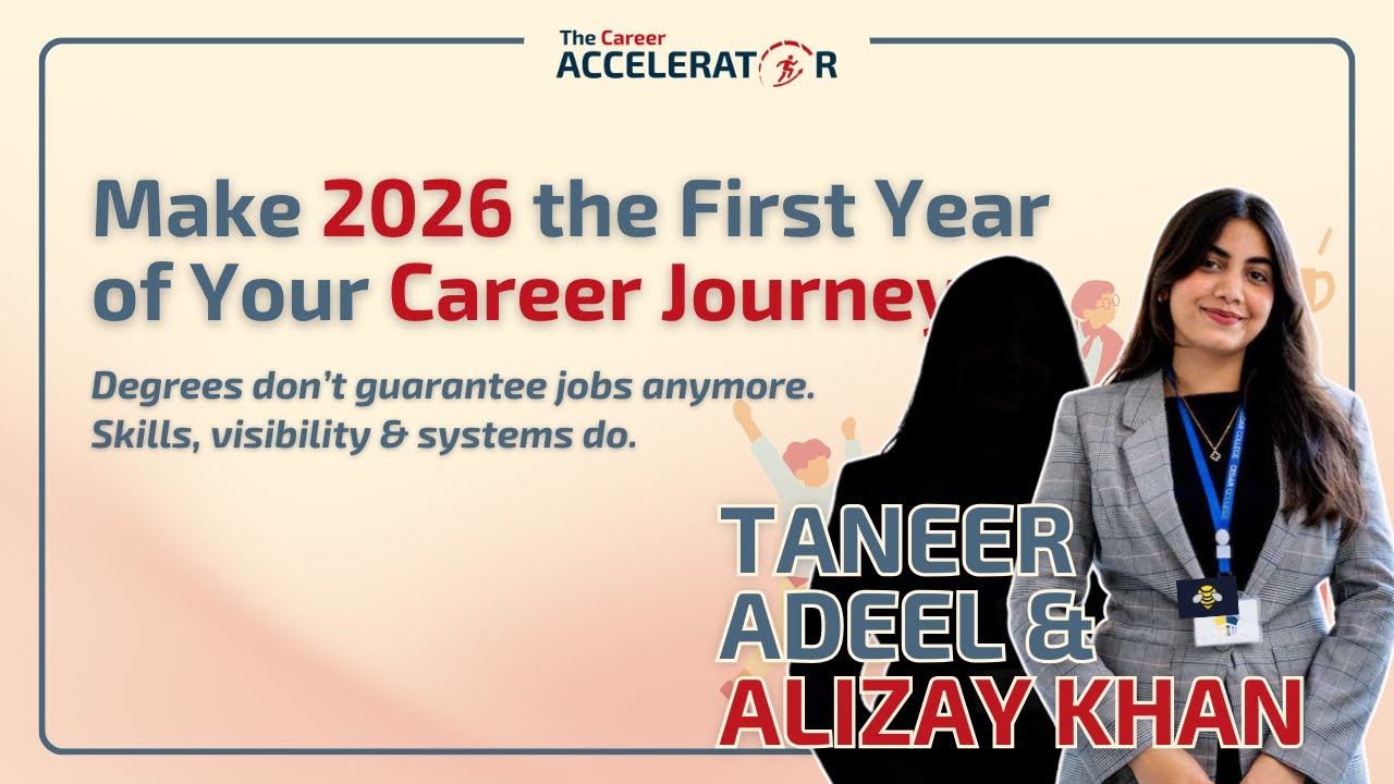 Make 2026 The First Year of Your Career Journey - Career Accelerator - The Skill Hive
