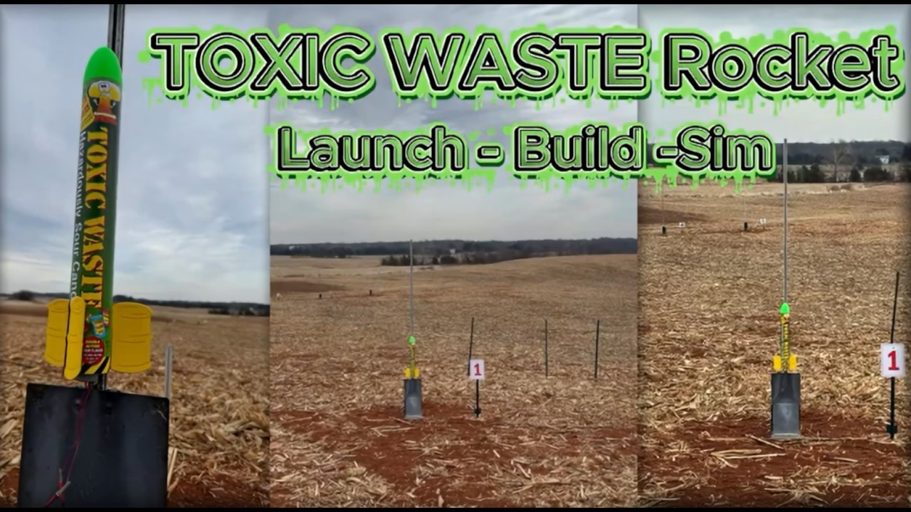 Toxic Waste- Custom Rocket
