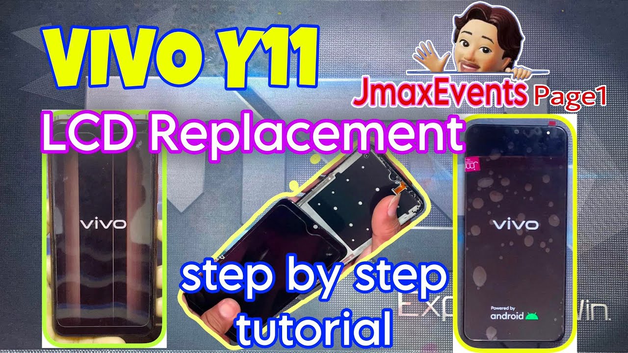 VIVO Y11 LCD Screen Replacement step by step tutorial