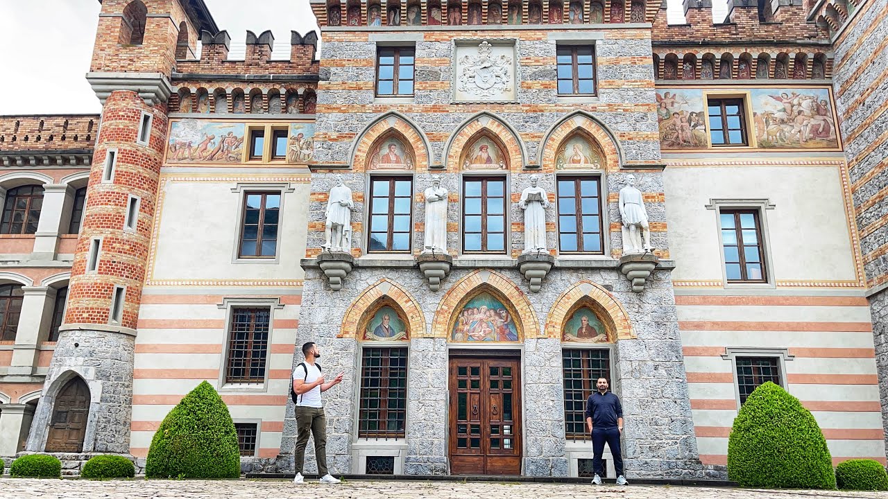 VISITIAMO IL CASTELLO CECONI #palazzo #visita #panorama #paesaggiitaliani #castello
