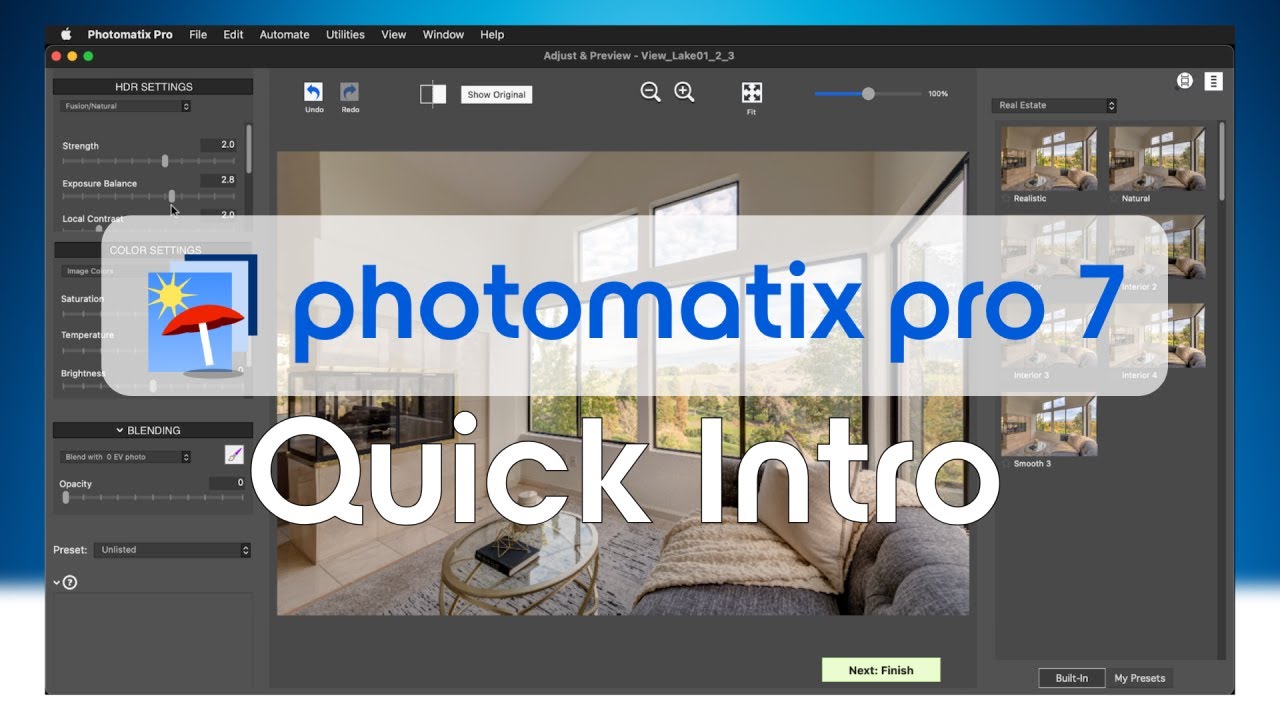Photomatix Pro 7 Quick Intro