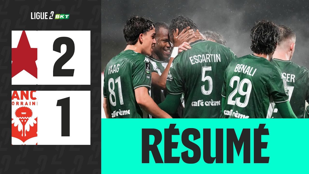RED STAR FC - AS NANCY LORRAINE (2-1) - 23ème journée - Ligue 2 BKT 25/26
