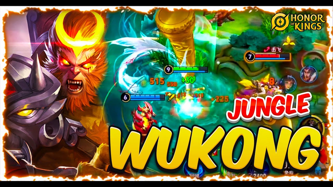RANK 1 Sun Wukong Gameplay #honorofkings #wukong