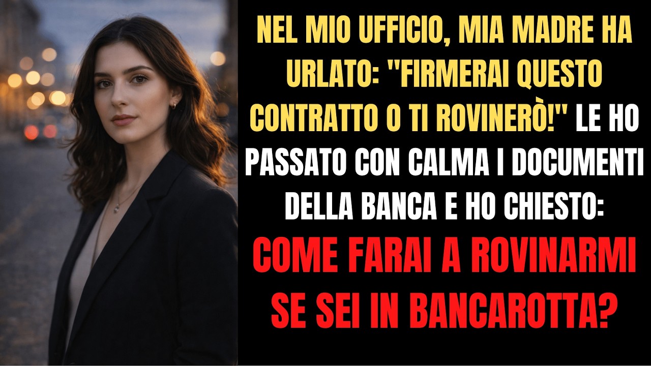 Mia madre esigeva i miei profitti. Non sapeva della trappola nel mutuo...