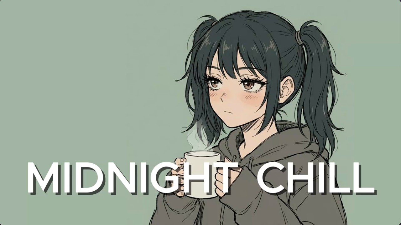 MIDNITE CHILL - Piano Lofi Hip Hop Mix [3.5 Hours] / 深夜の集中・勉強用BGM