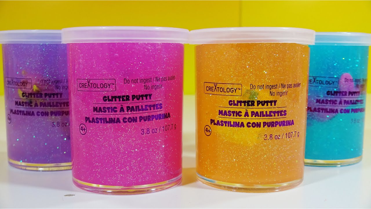 Glitter Putty Surprise Toys Shopkins The Secret Life of Pets Disney Princess Palace Pets