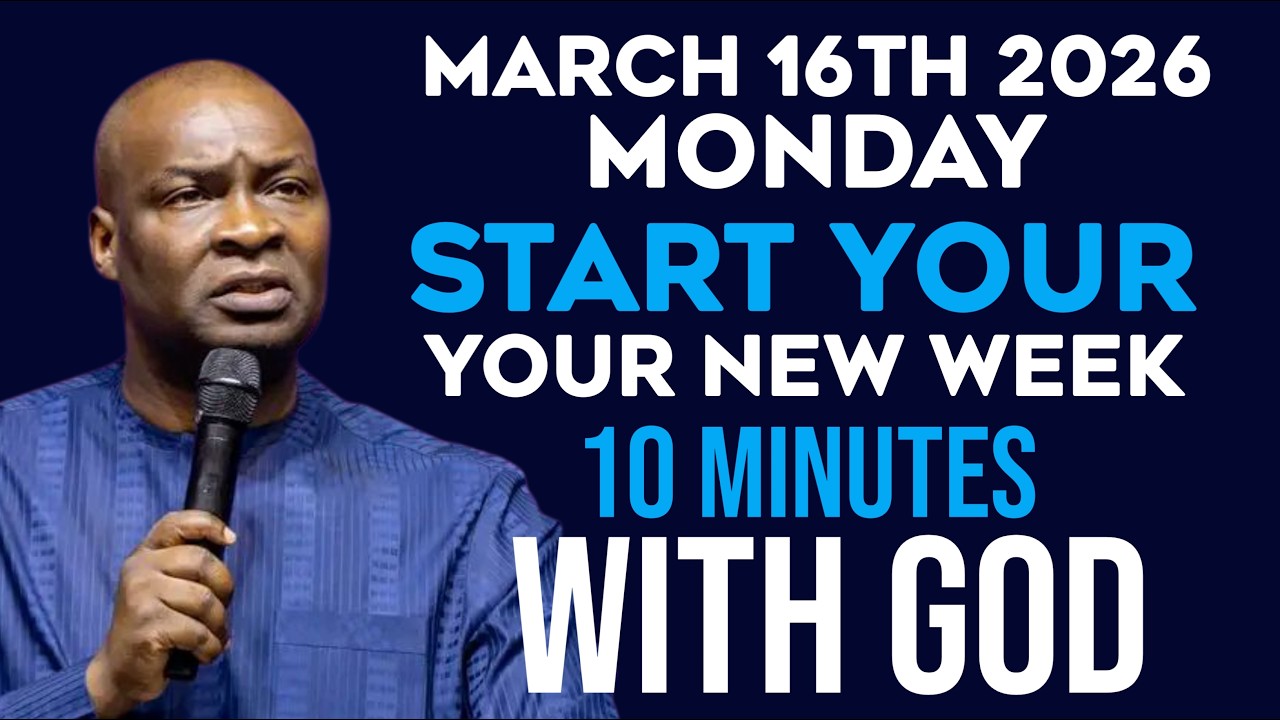 [MONDAY 16TH MARCH, 2026] MORNING PRAYER |START YOUR NEW WEEK WITH PRAYER |APOSTLE JOSHUA SELMAN