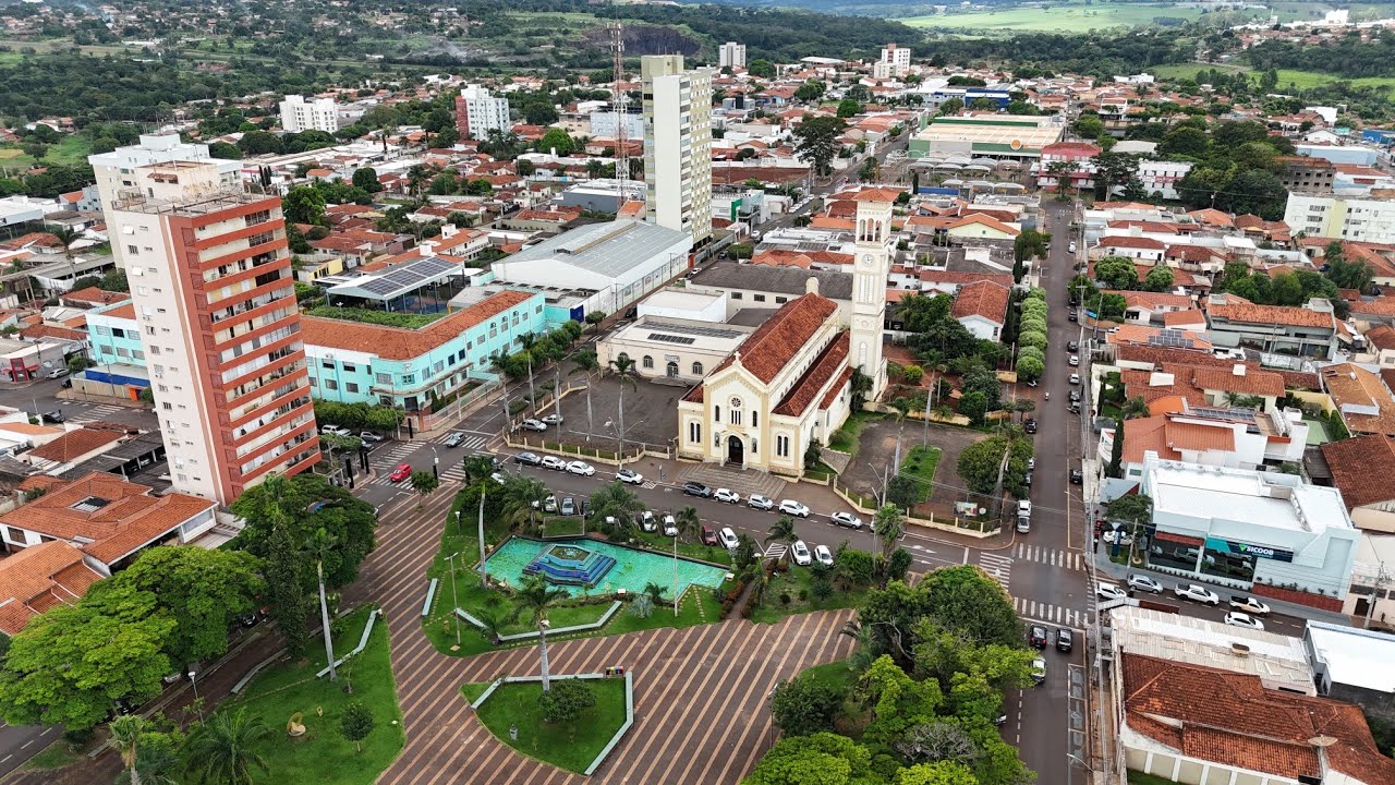 Centro de Ituiutaba MG #drone #paisagem