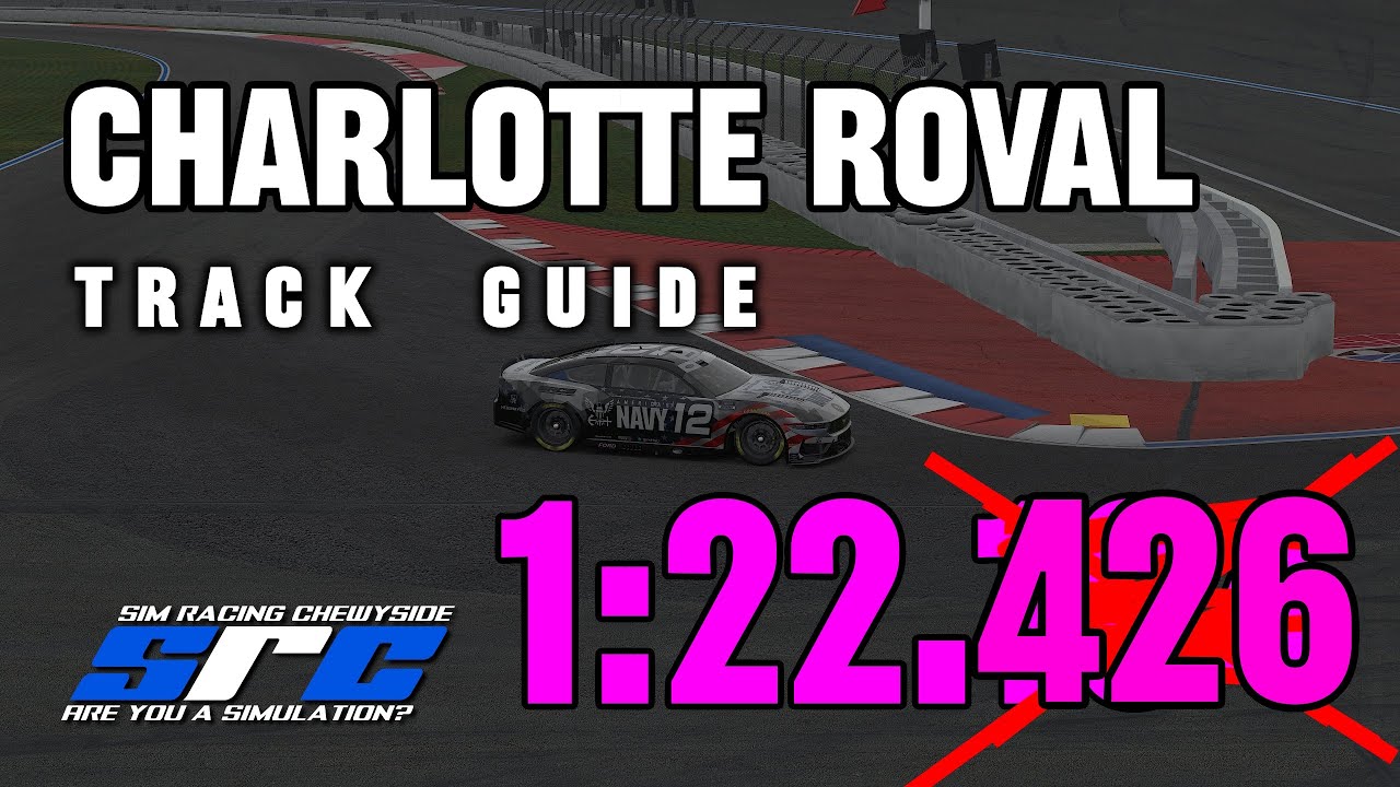2025 iRacing Nascar Track Guide - NIS / A Fixed at Charlotte Roval