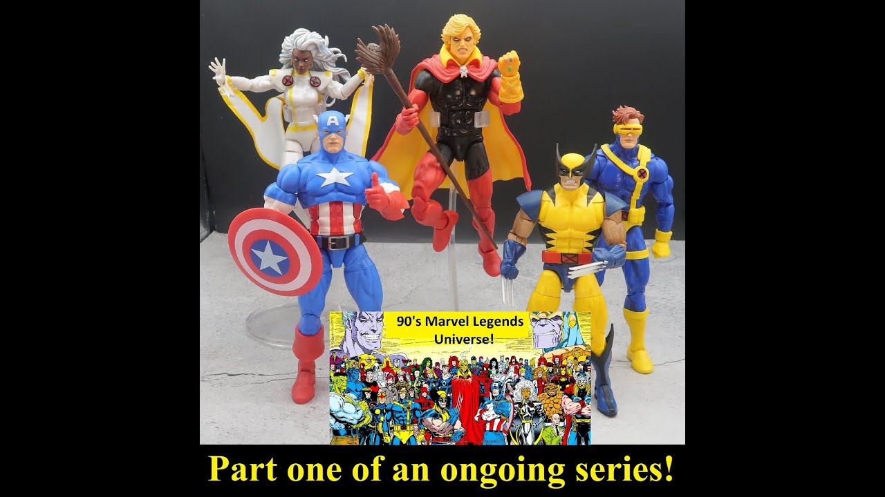 Вселенная Marvel Legends 90-х: Часть 1 новой серии! Всё начинается здесь!