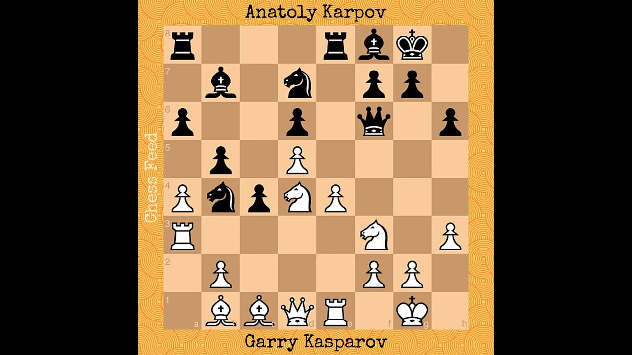 Garry Kasparov vs Anatoly Karpov, 1986 