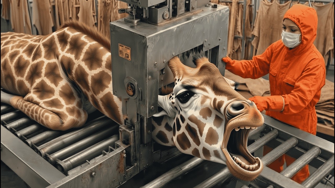 Inside the Exotic Leather Jacket Factory — How Giraffe-Style Jackets Are Made (Full Process)