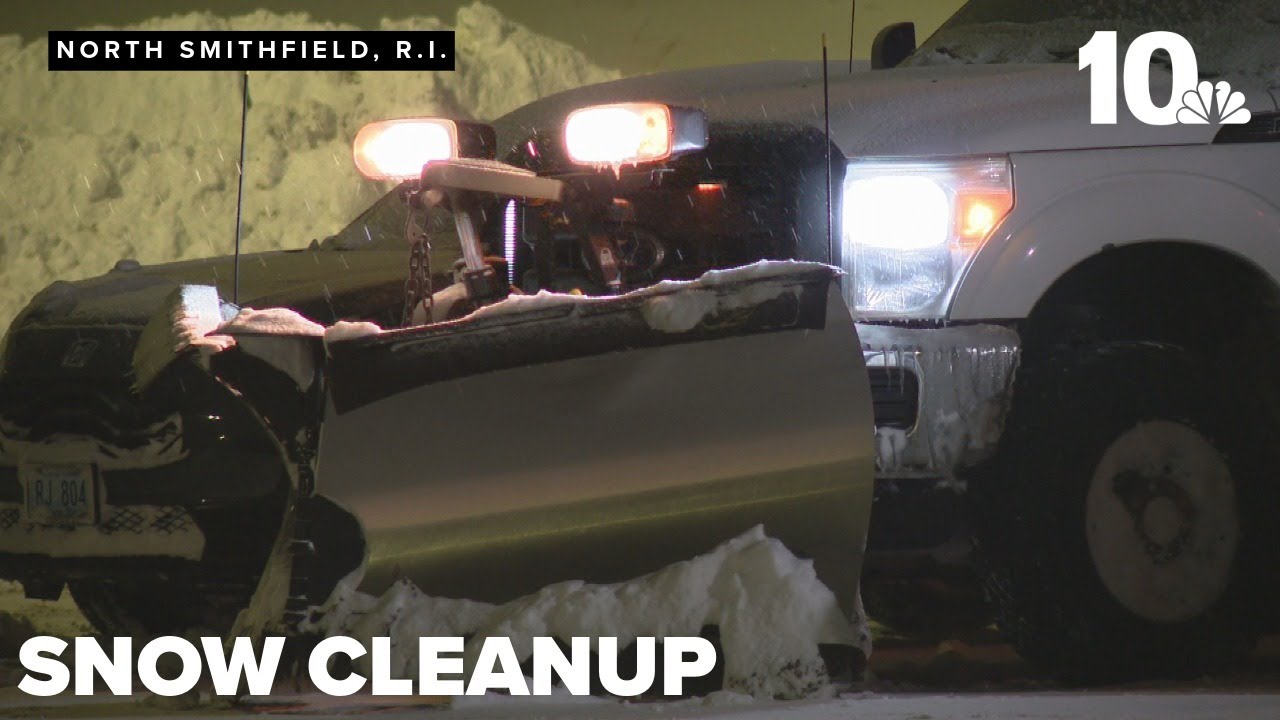 Snow cleanup continues across Rhode Island as school safety remains a concern