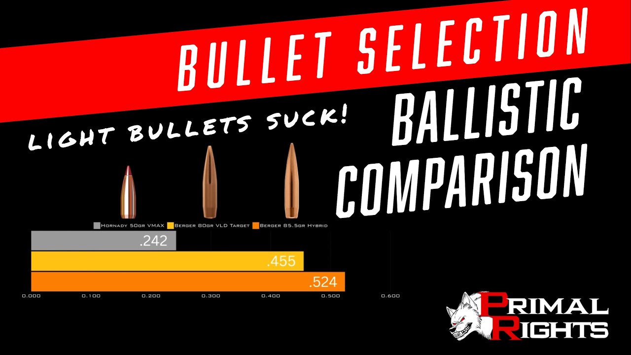 Bullet Selection - Ballistic Comparison