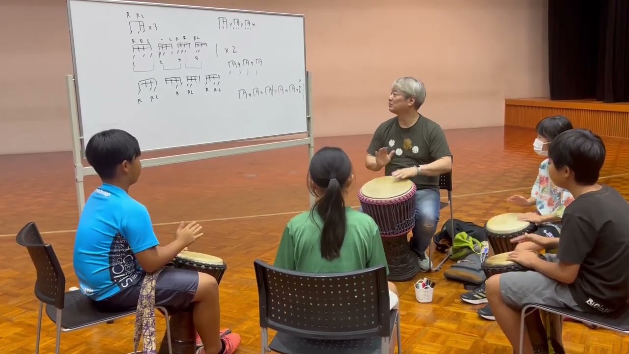 ところざわキッズジャンベ練習日記😊