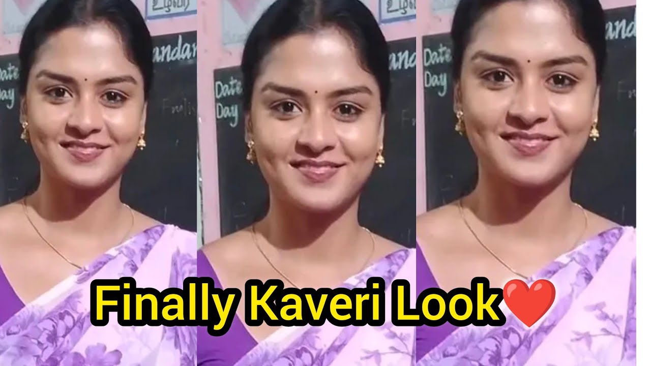 Finally kaveri teacher look Revealed❤️/#mn  #vijay #kaveri #vika #mahanadi  