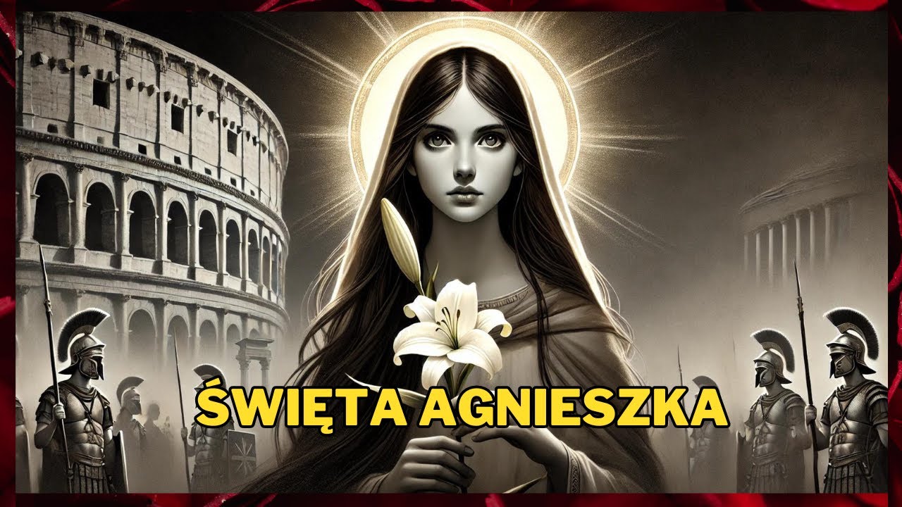 ✝️ Historia Świętej Agnieszki   13 letniej Dziewczynki, która Pokonała Rzym Miłością i Cudami🌹🕊️
