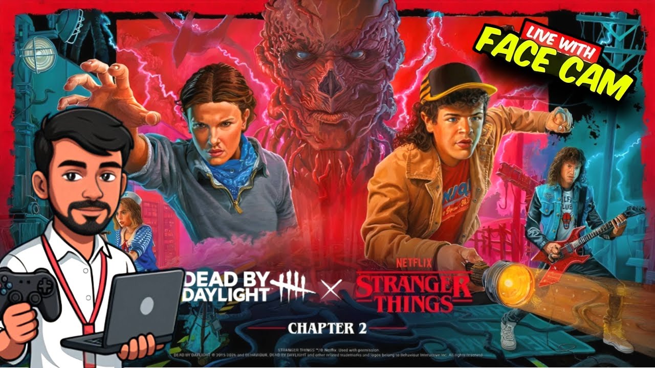 LIVE 🔴 Dead by Daylight Tamil 😱 | Stranger Things Chapter 👹 | Horror Stream | PTTG