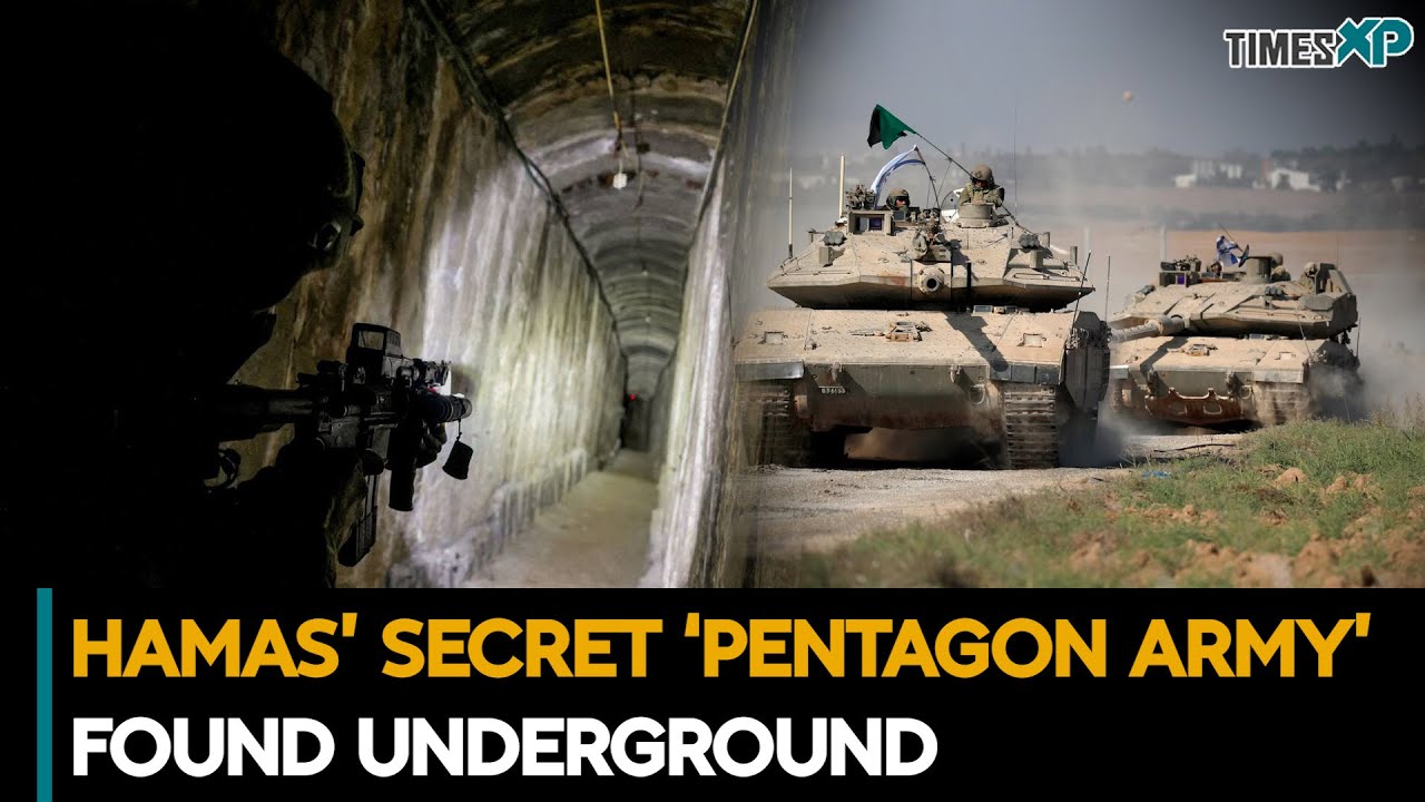 Hamas&rsquo; Secret &lsquo;Pentagon Army&rsquo; Found Underground| Israel-Hamas War