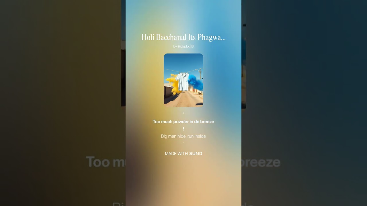 Holi Bacchanal Its Phagwah (Creole Folk Rock) (Female) | Verman Bedessee and BDC A.I.M. Band