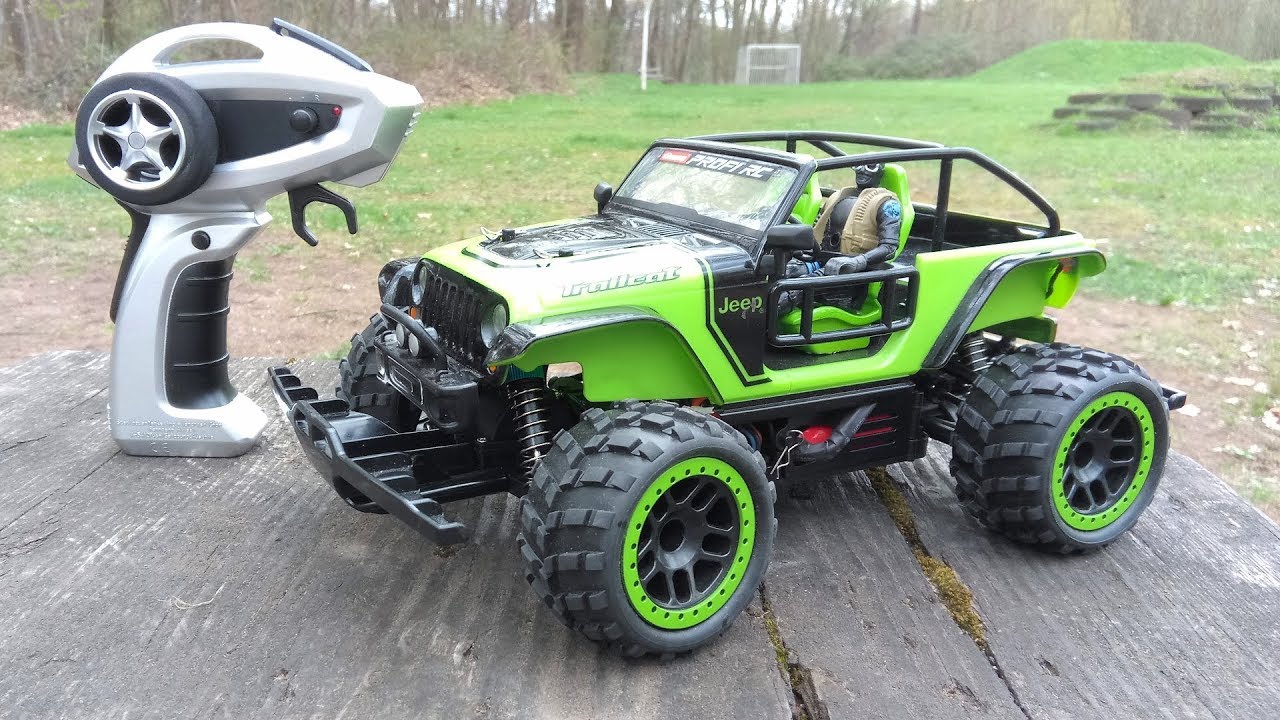 Carrera Profi RC Jeep Trailcat - 50kmh High Speed RC Car - Testbericht & Testfahrt